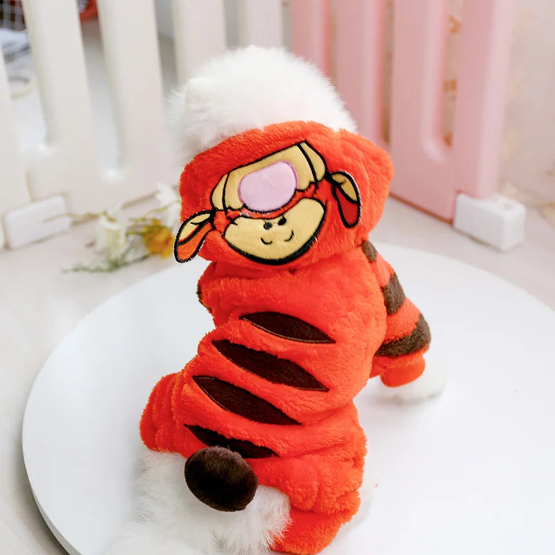 Petcircle Neue Heiße Verkauf Haustier Hund Kleidung Tiger Hund Winter Mäntel Warme Hund Hoodies Für Chihuahua Kleine Und Große Hund kostüme