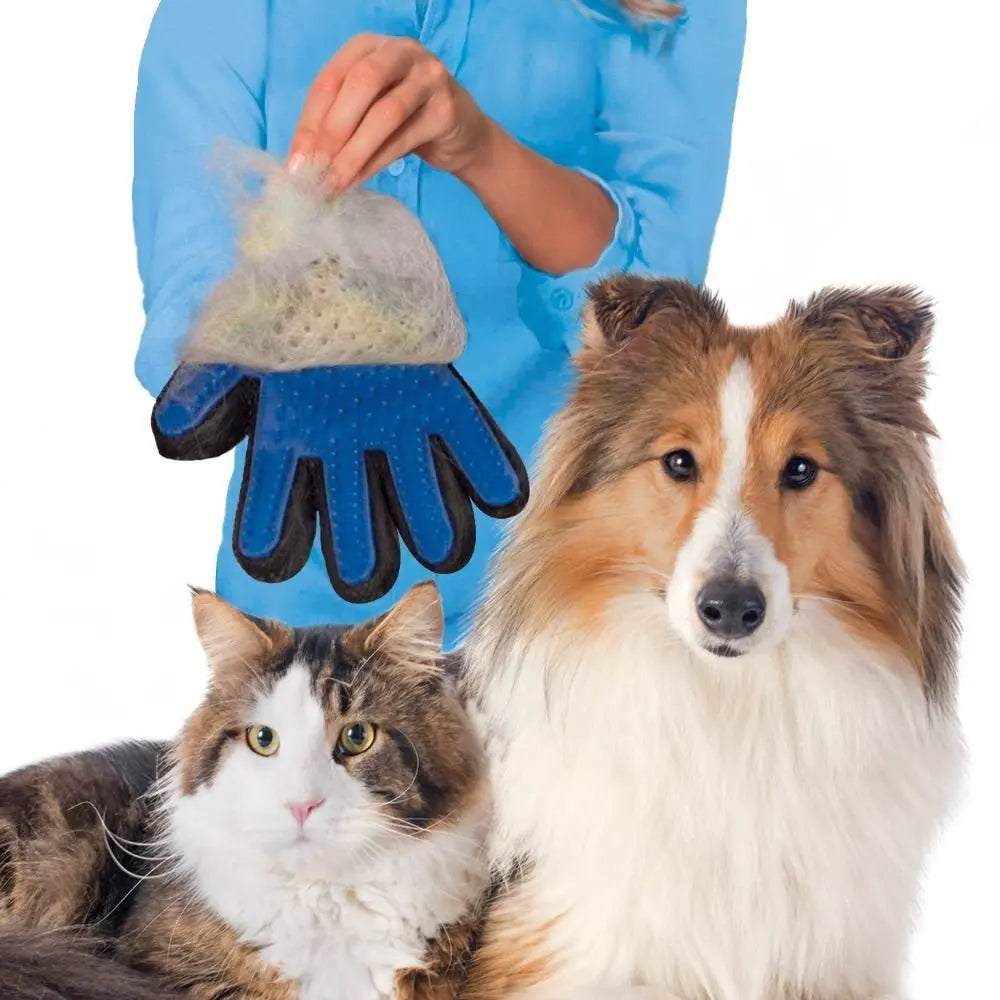 Weicher Handschuh für Haustiere