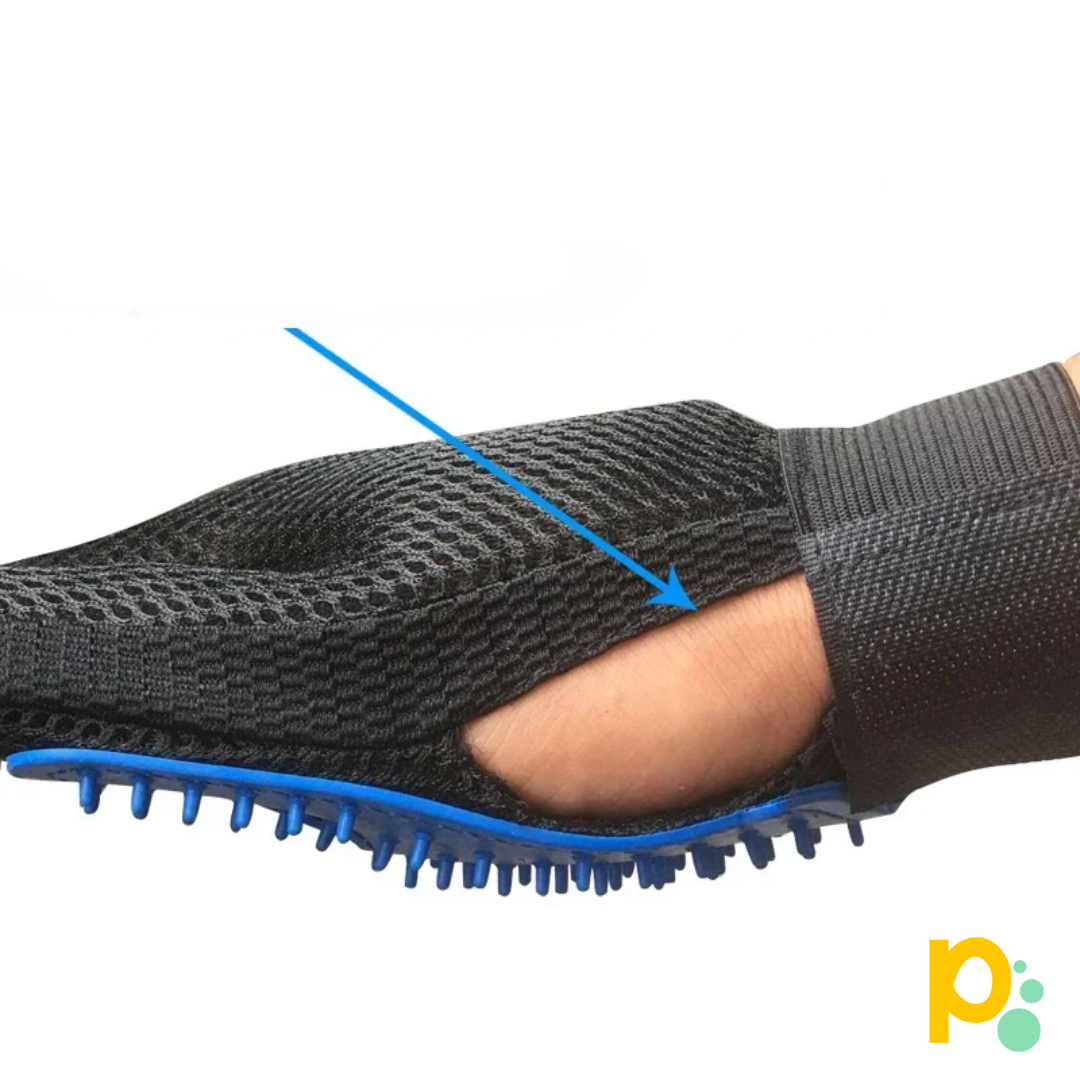 Weicher Handschuh für Haustiere