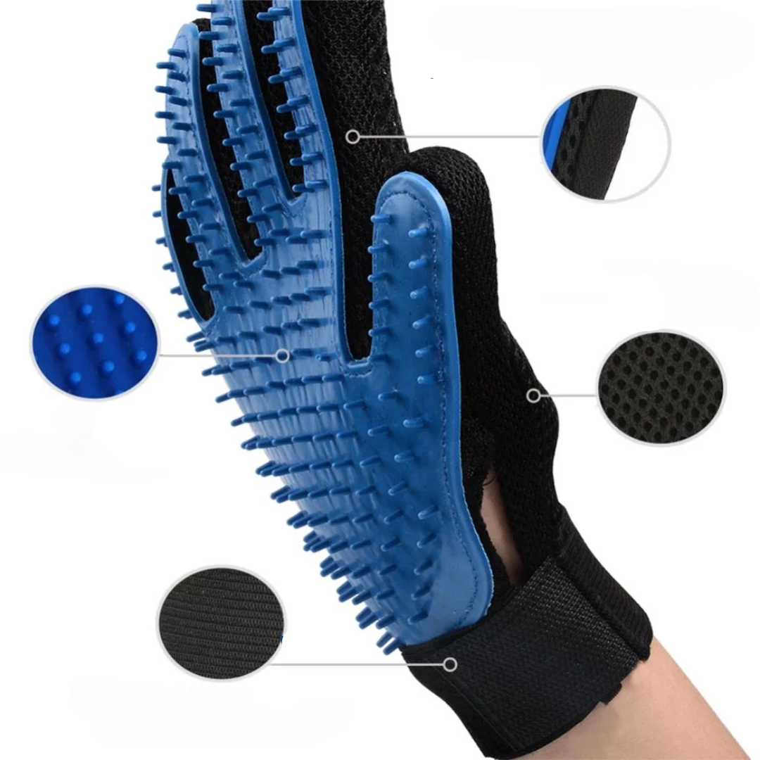 Weicher Handschuh für Haustiere