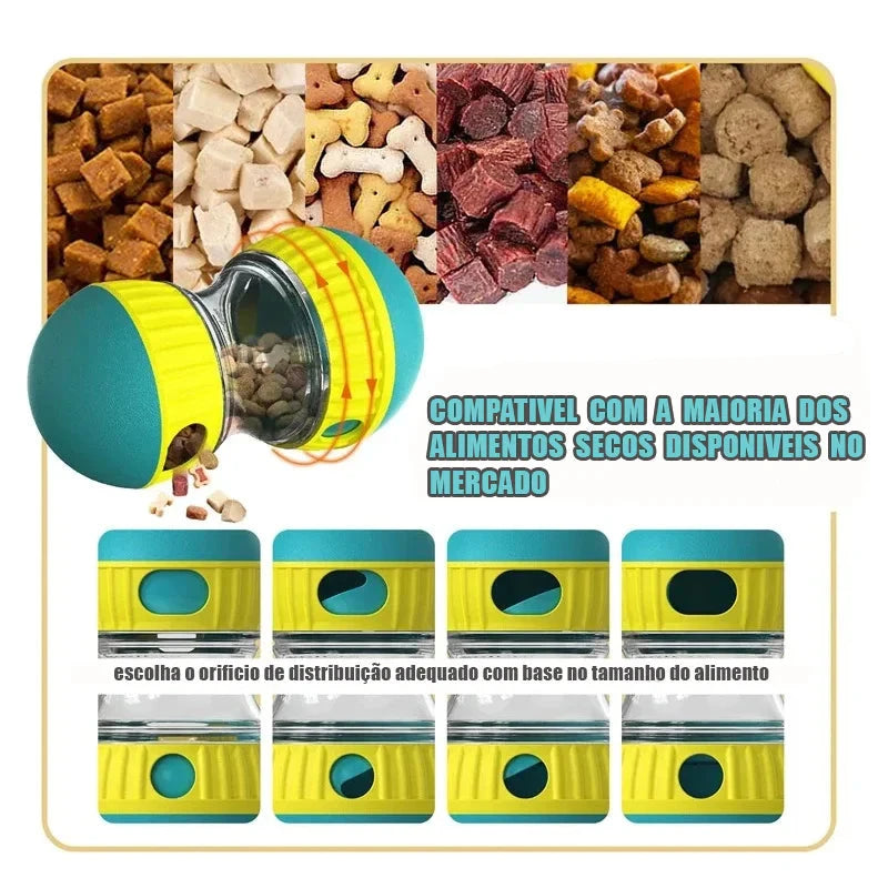 Dispenser de Ração Divertido - PetSnack Fun