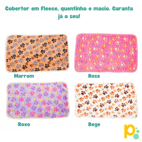 Cobertor em Fleece Macio