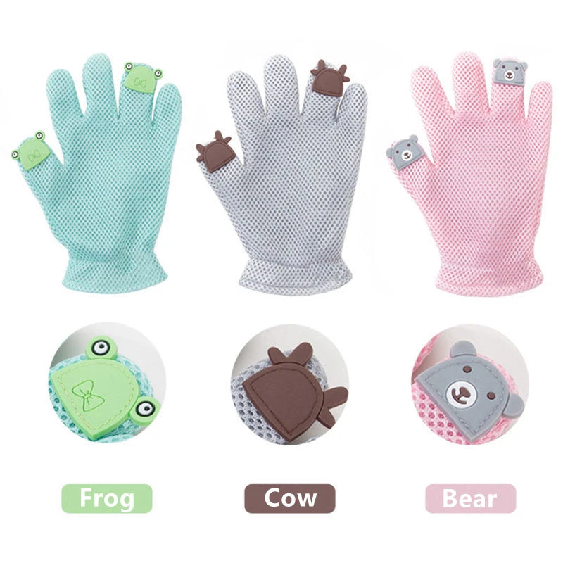 Gants de toilettage pour animaux de compagnie pour chats, chiens, épilateur, brosse de massage, grattoir pour chien, peigne pour chat, accessoires pour chats, gant de massage