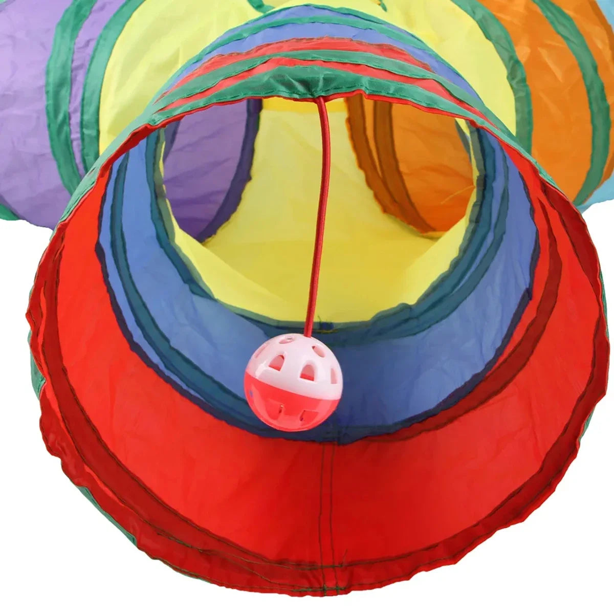 Tunnel magique de diversion pour chats 
