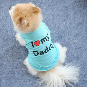 Roupa para Gatos I Love Mommy