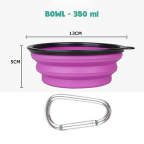 Bowl de Silicone Dobrável