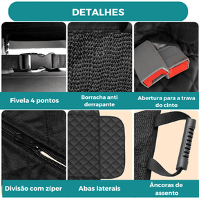 Protector Pet: Capa Impermeável para Banco Traseiro